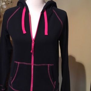 Gap ladies heavy fleece full zip hoodie EUC